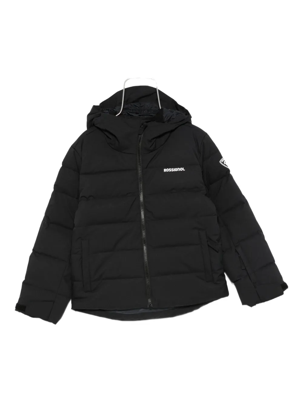 Rossignol quilted hooded jacket | Black | Image 1