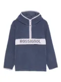 Rossignol Kids half-zip panelled sweatshirt - Blue