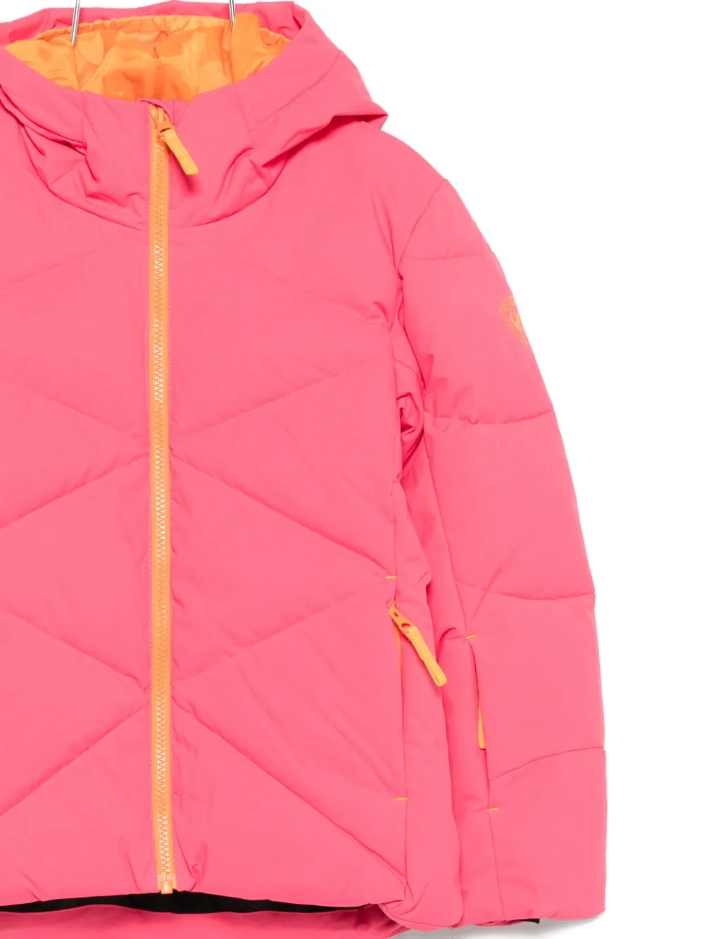 Rossignol Staci gewatteerd jack met capuchon Roze