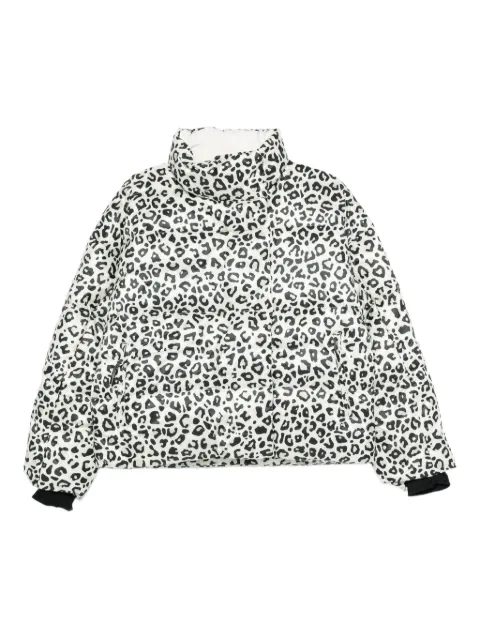 Rossignol leopard-print down jacket