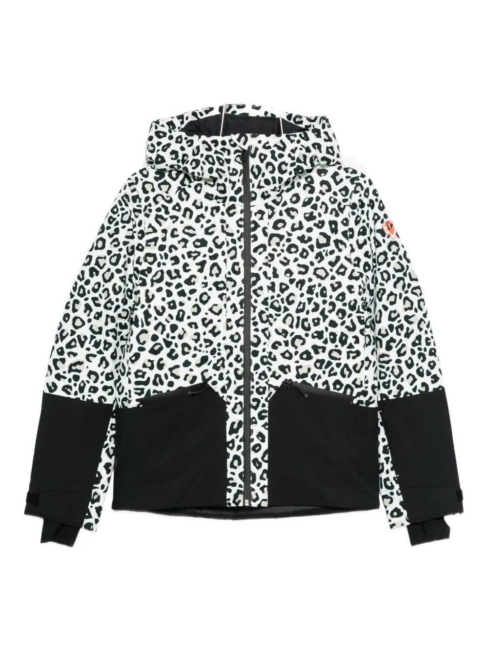 Rossignol Leopard-print Jacket In White