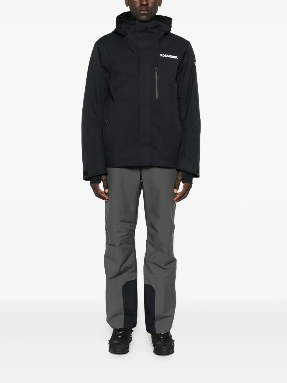 Rossignol insulated suspender ski pants - Grijs