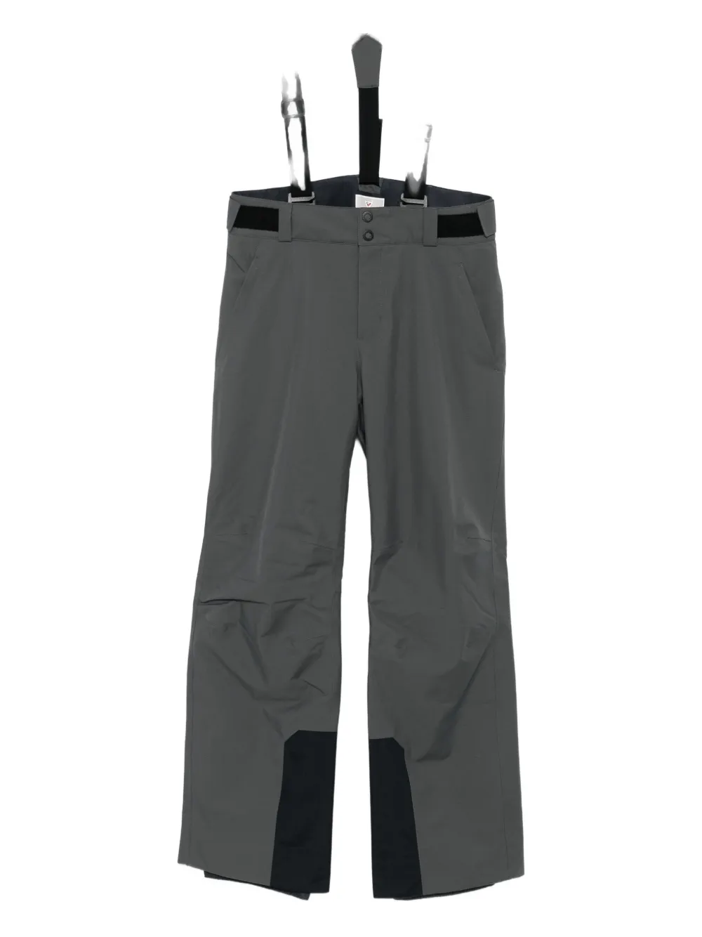Rossignol Insulated Suspender Ski Pants In Gray
