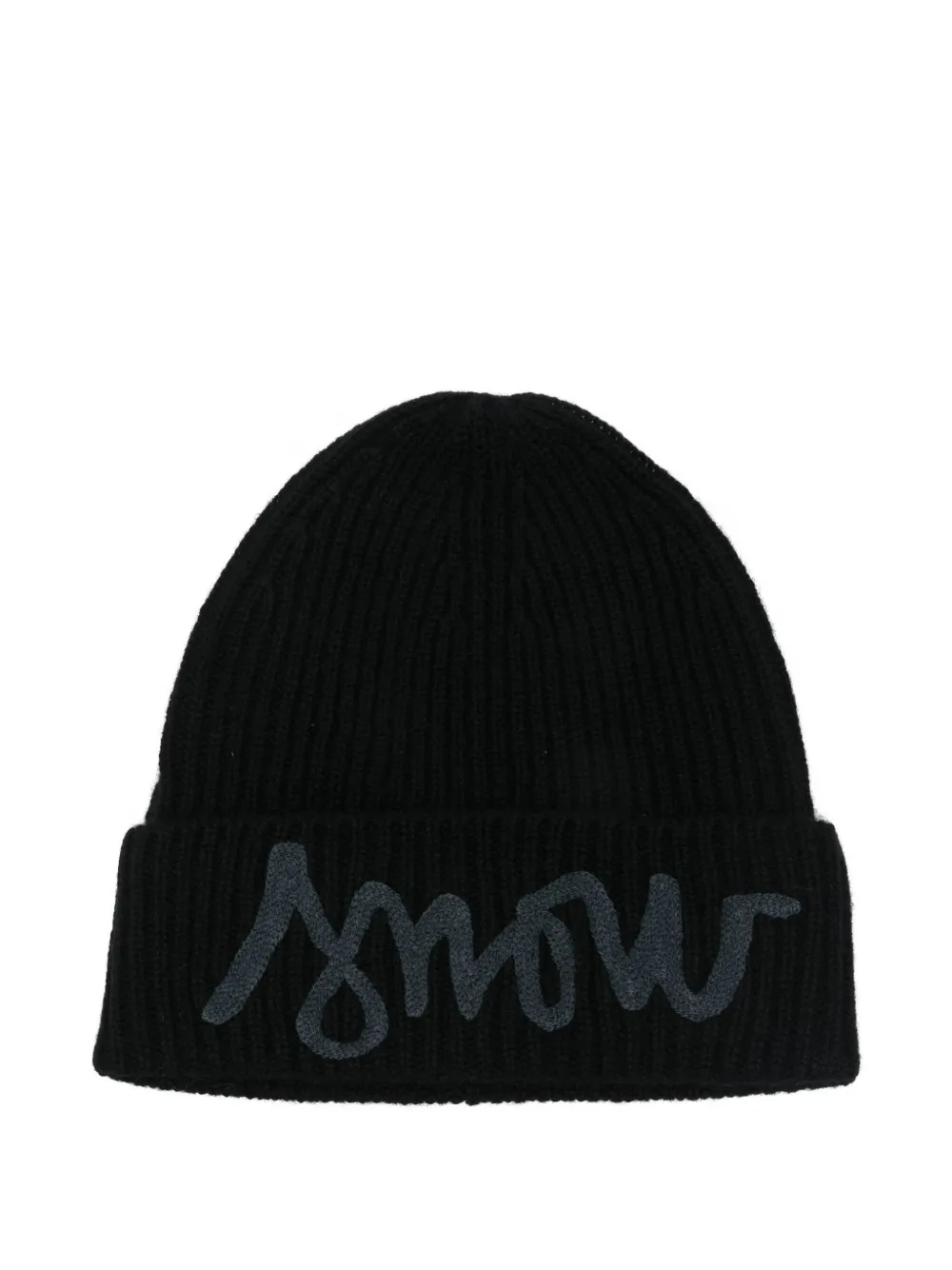 Rossignol ribbed beanie - Nero