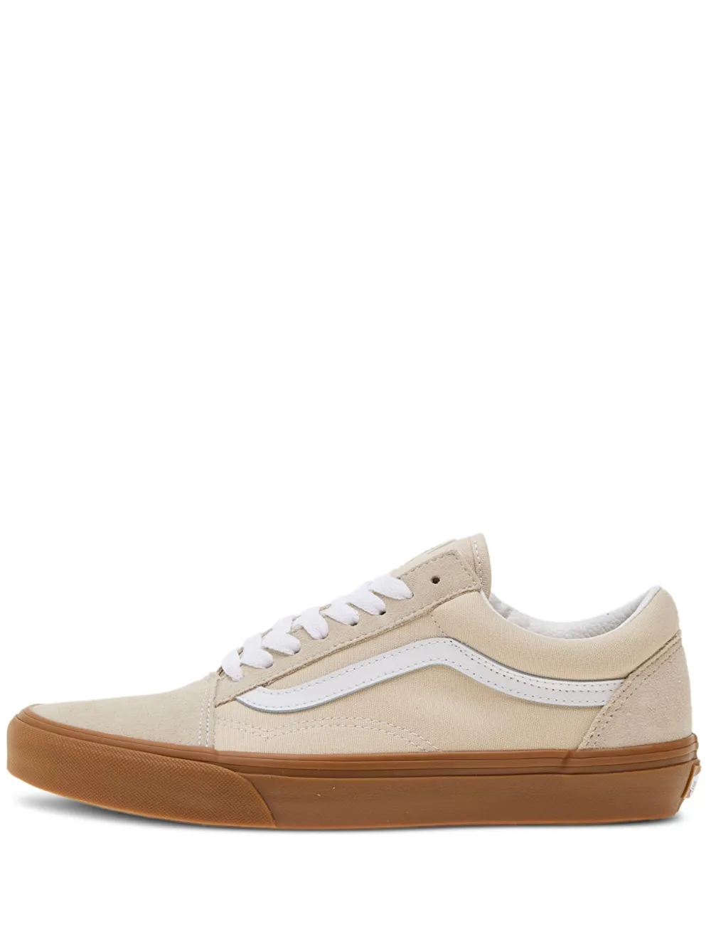 Vans Old Skool suede gum-sole sneakers Neutrals