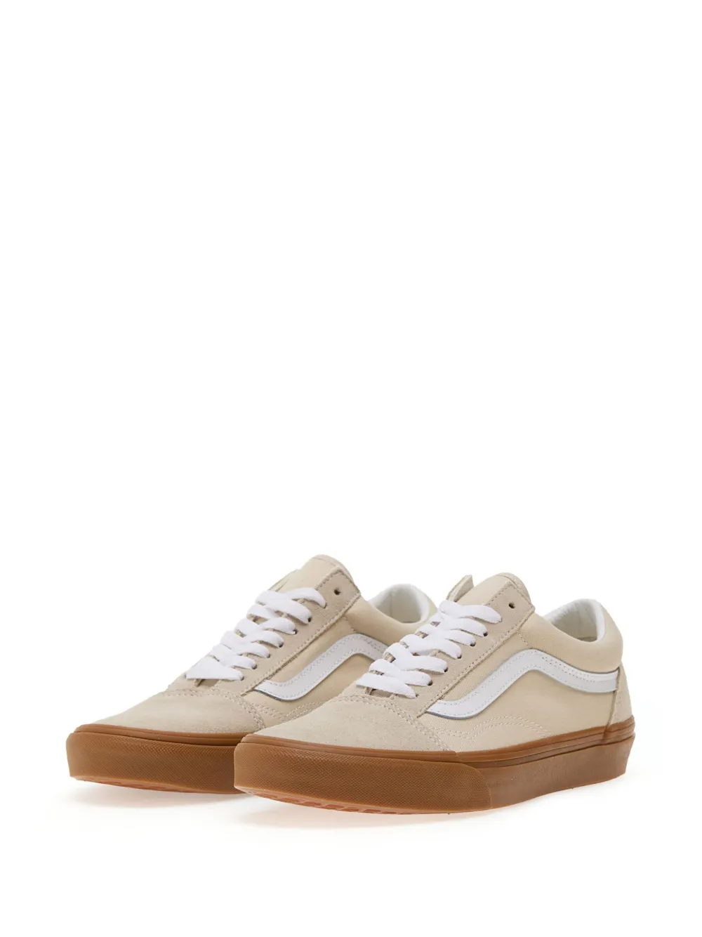 Vans Old Skool suede gum-sole sneakers Neutrals