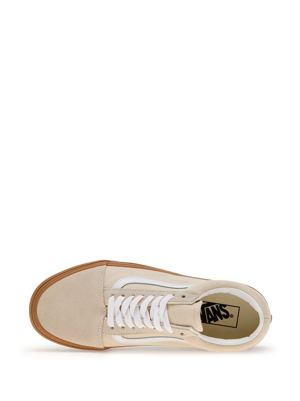 Vans Old Skool suede gum-sole sneakers Neutrals