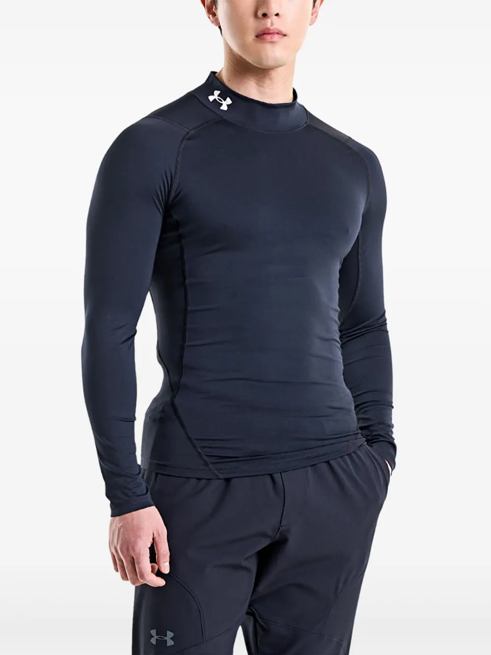 Under Armour Top met col Zwart