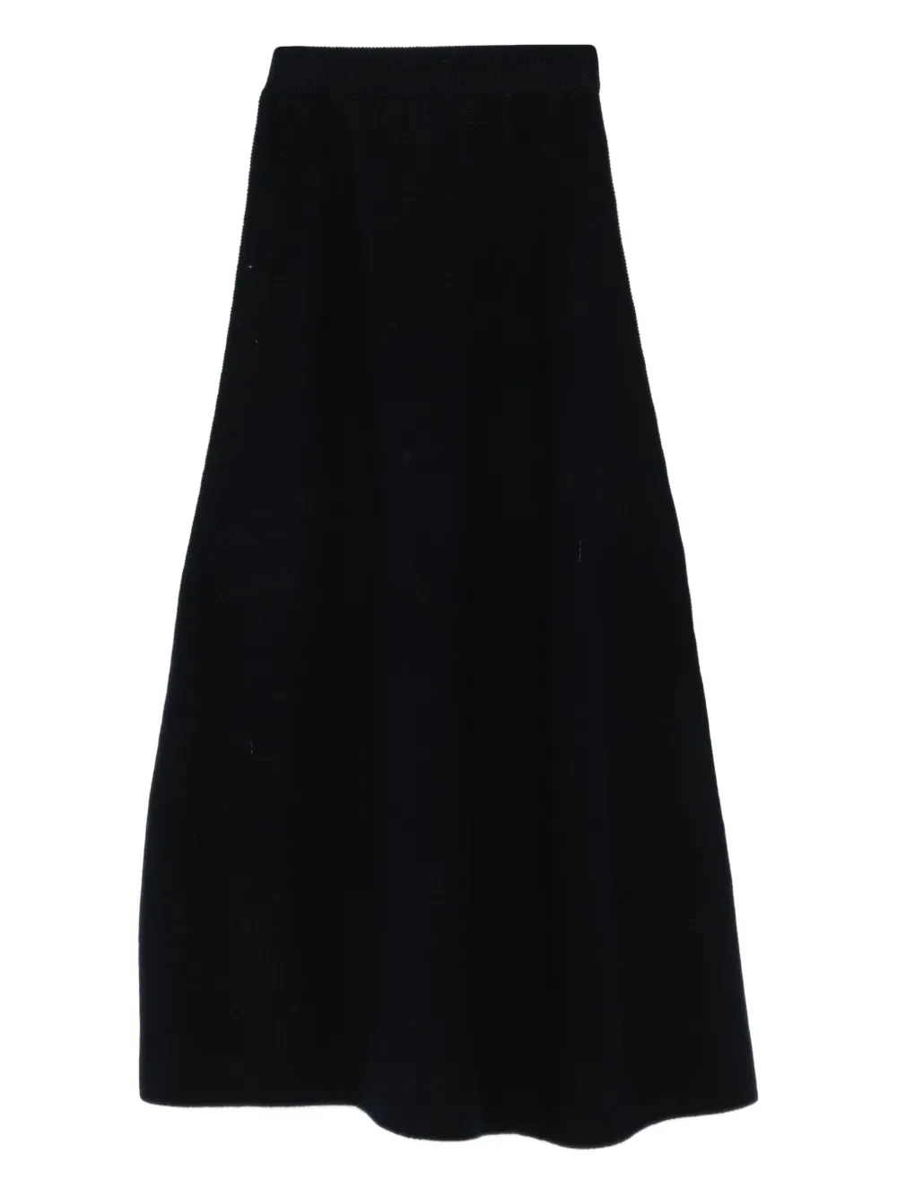Christian Wijnants ribbed wool skirt Blauw