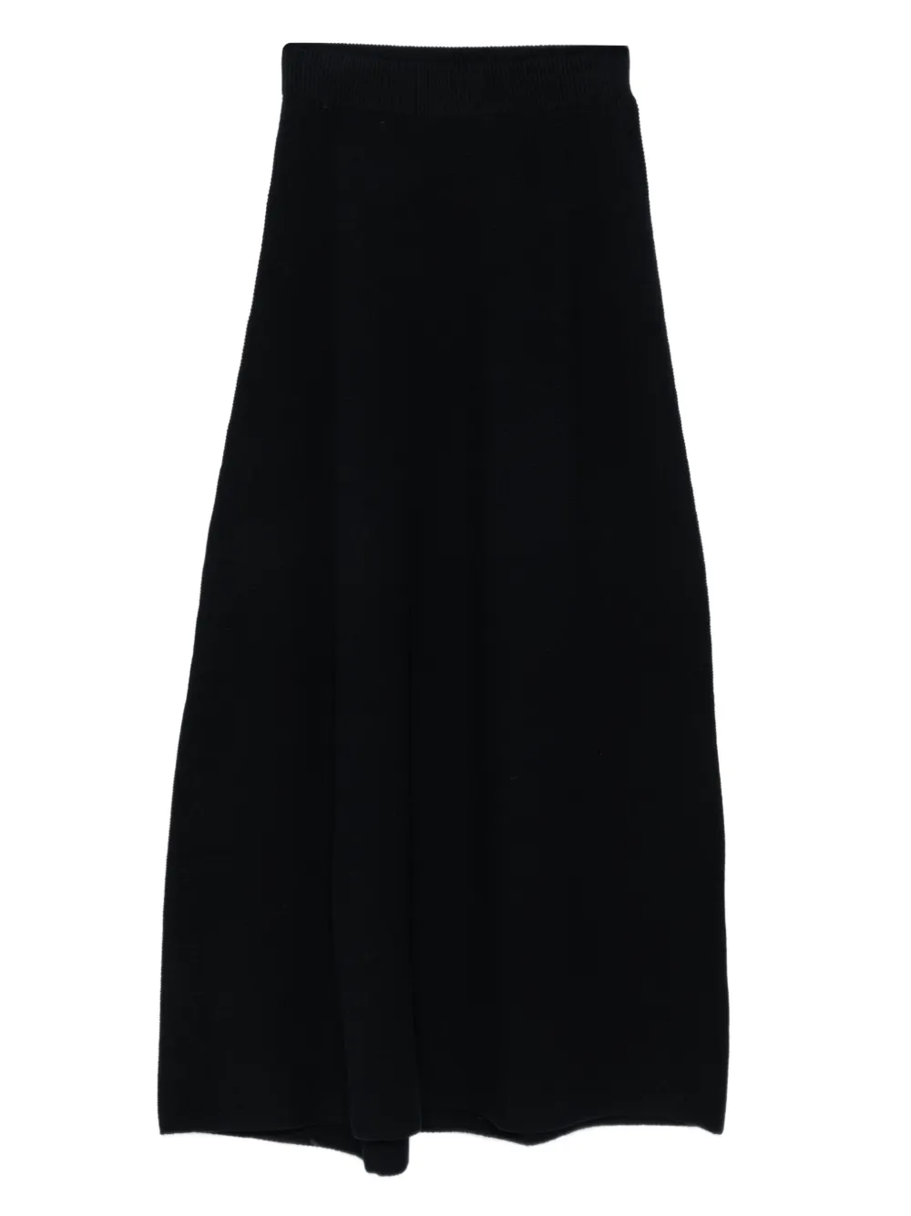 Christian Wijnants ribbed wool skirt Blauw