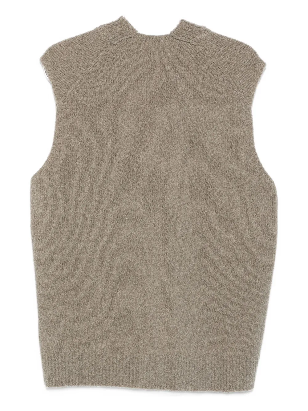 Christian Wijnants Kidepo mouwloze top met V-hals Beige