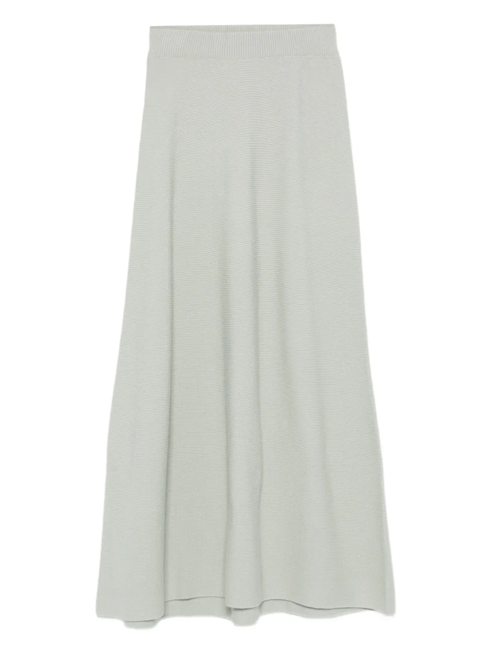 Christian Wijnants Kugo ribbed wool midi skirt Grijs