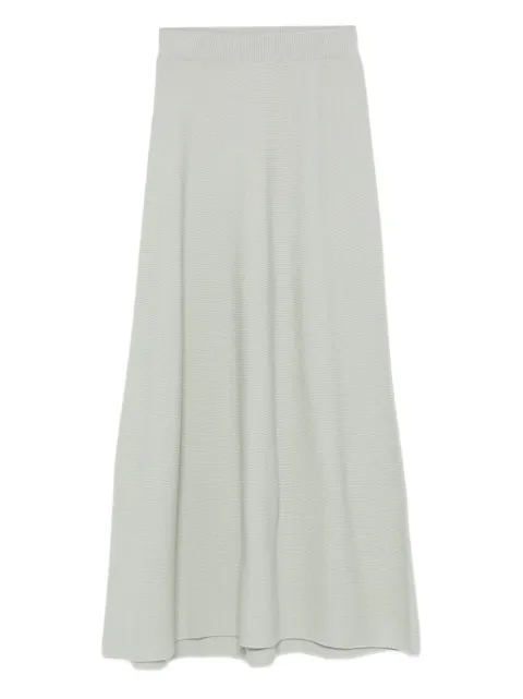 Christian Wijnants Kugo ribbed wool midi skirt