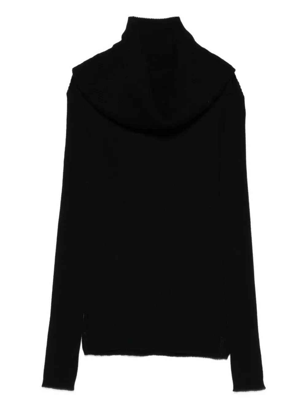 Christian Wijnants Kiru Wool Top In Black