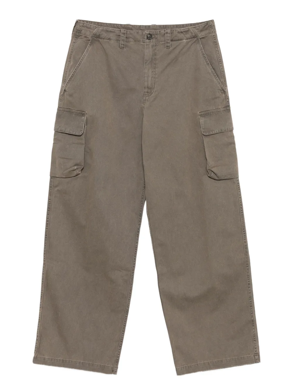 OUR LEGACY Broek met cargo zak Bruin
