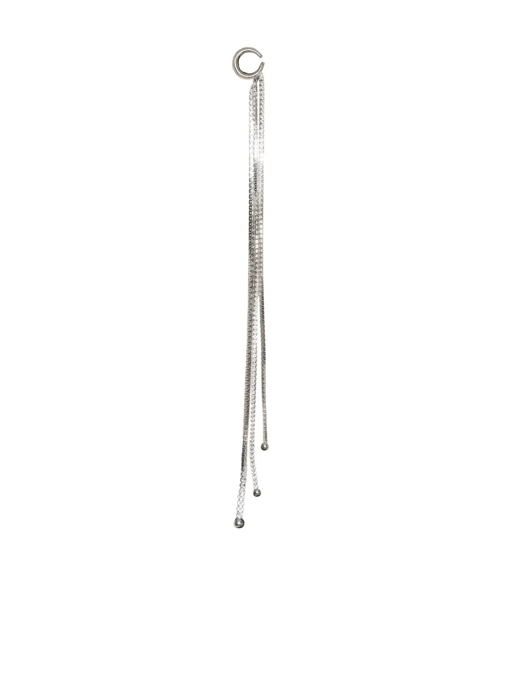 Panconesi silver crystal-embellished ear cuff | Silver | Image 1