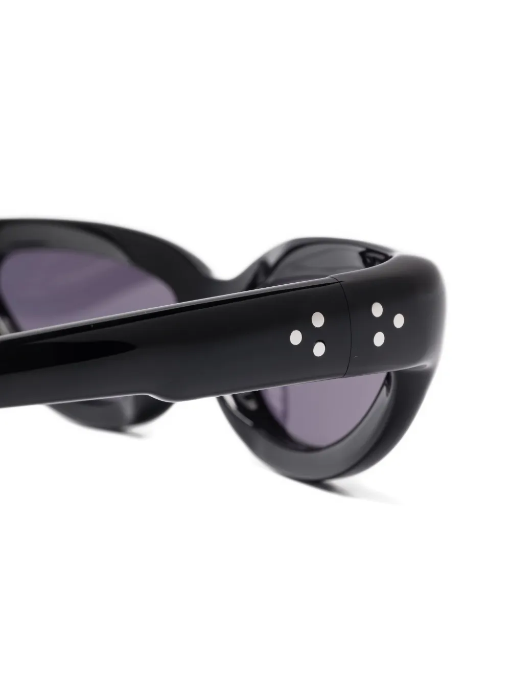 Port Tanger Zonnebril met cat-eye montuur Zwart