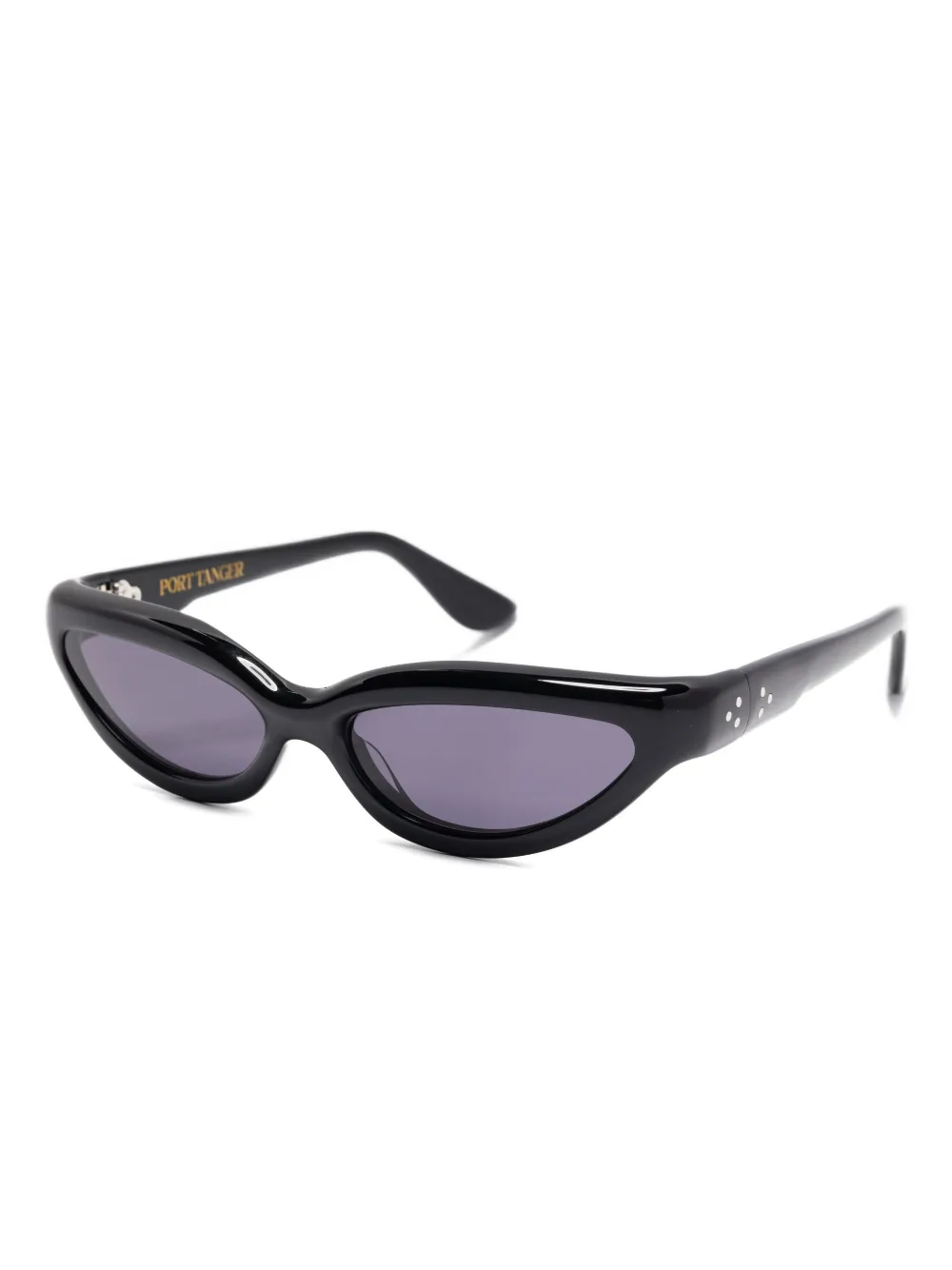 Port Tanger Zonnebril met cat-eye montuur Zwart