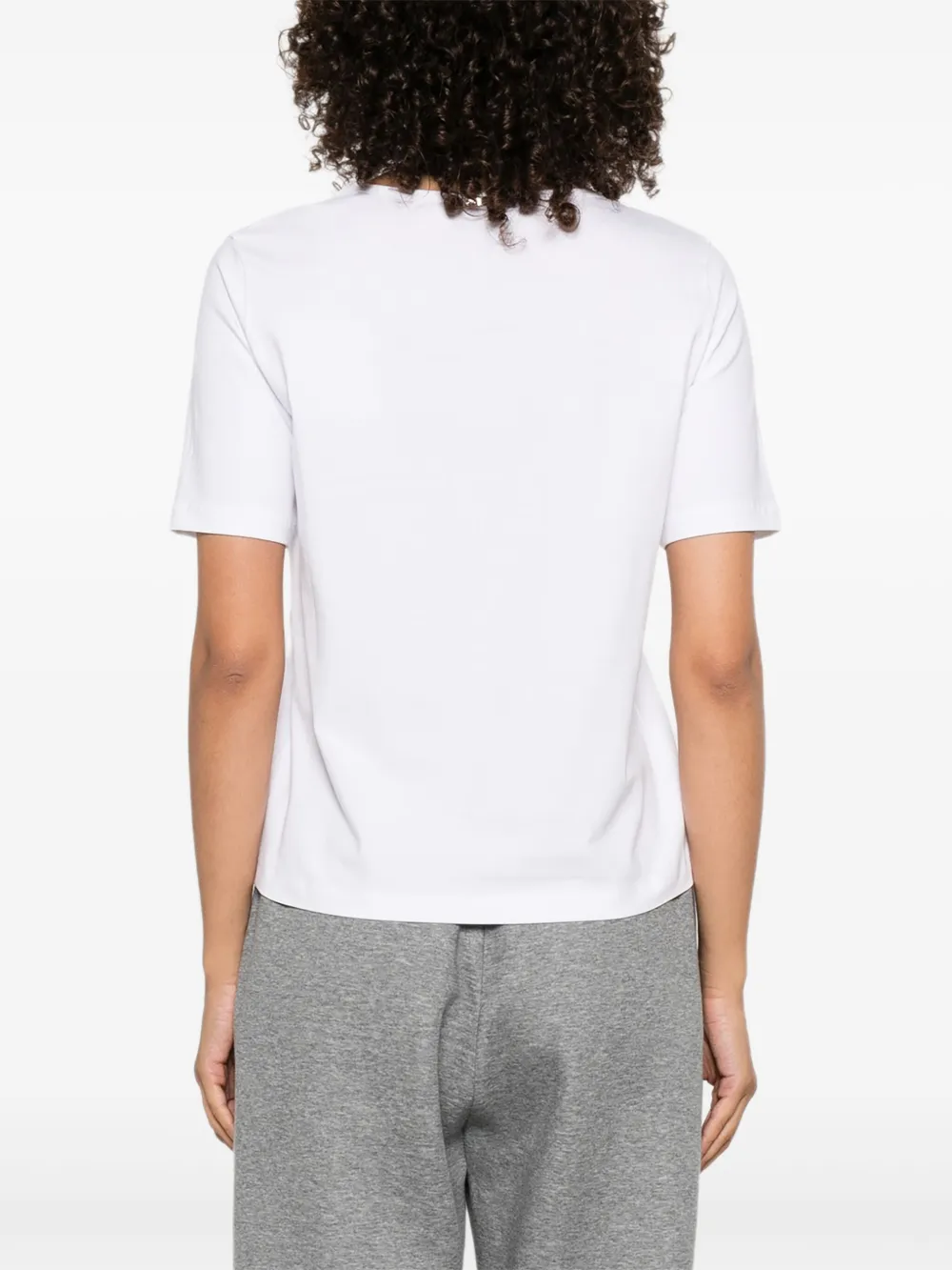 Herno T-shirt met ronde hals Wit