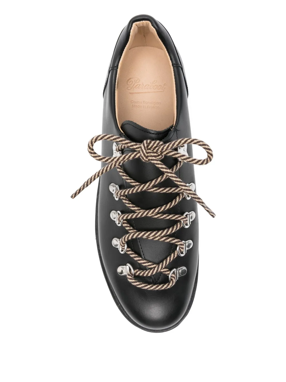 Paraboot Clusaz leather lace-up boots Black
