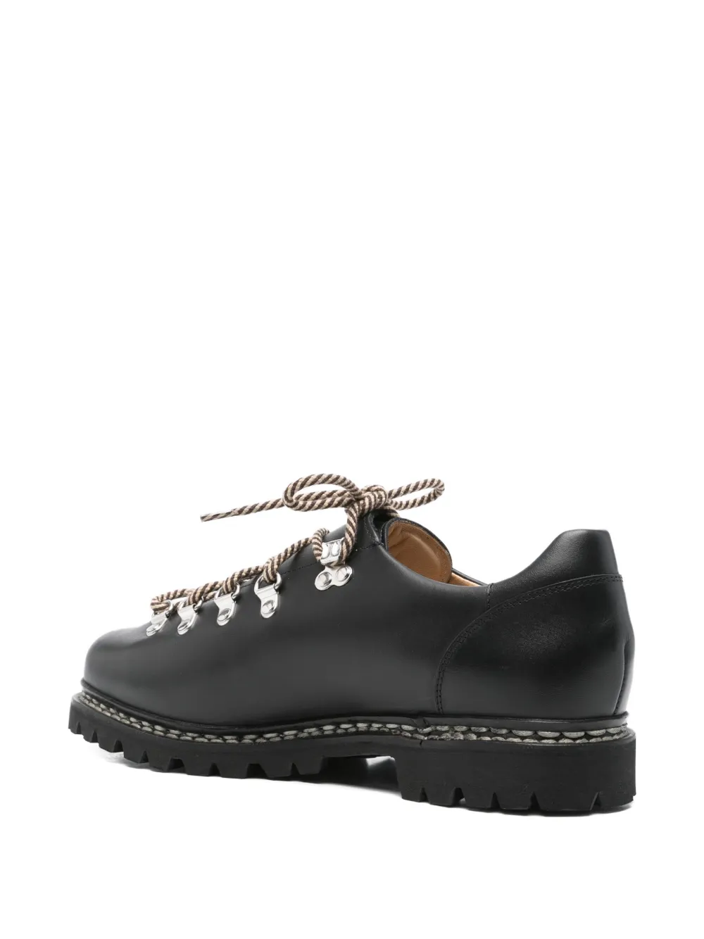 Paraboot Clusaz leather lace-up boots Black