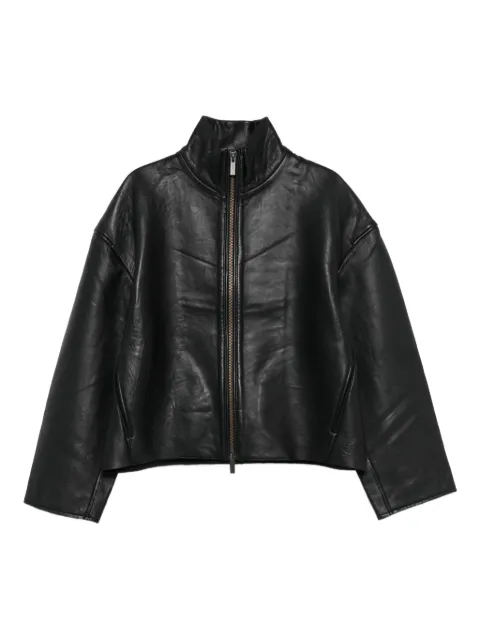 REMAIN zip-front sheepskin jacket