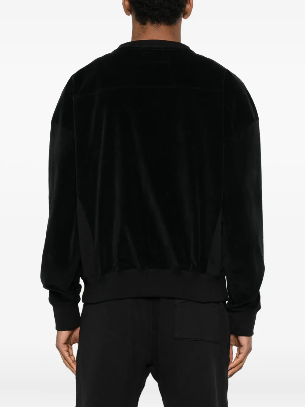 RHUDE Sweater met geborduurd logo Zwart