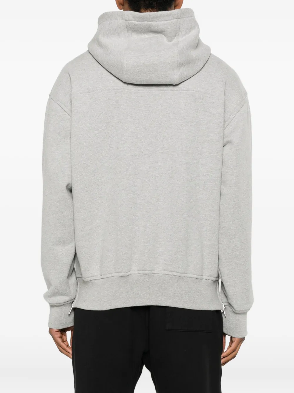 RHUDE Hoodie met geborduurd logo Grijs