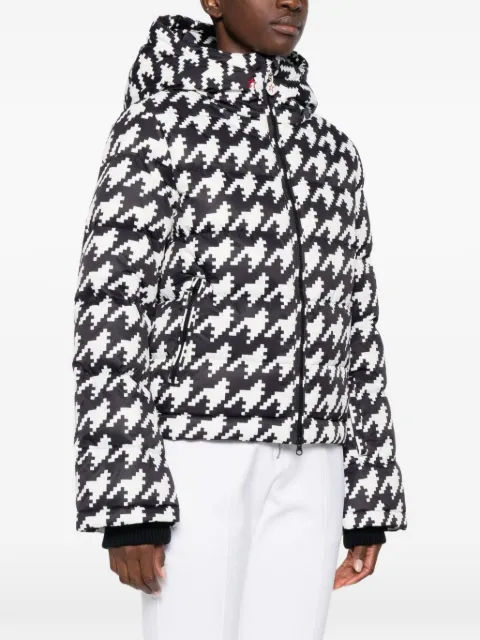 Perfect Moment houndstooth oversized coat