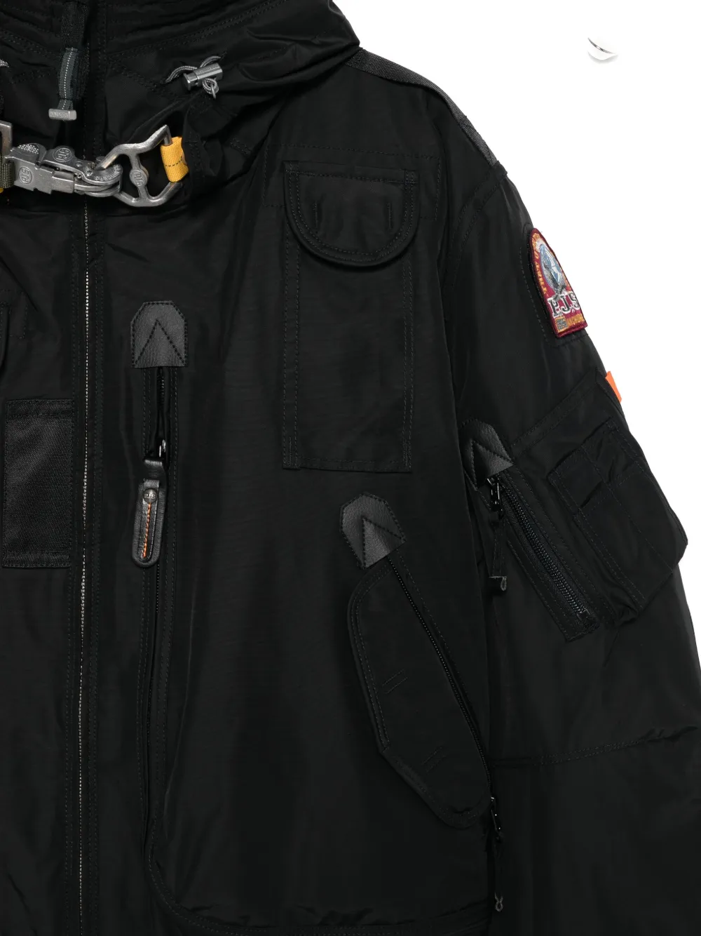 Parajumpers Gobi hooded bomber jacket Zwart