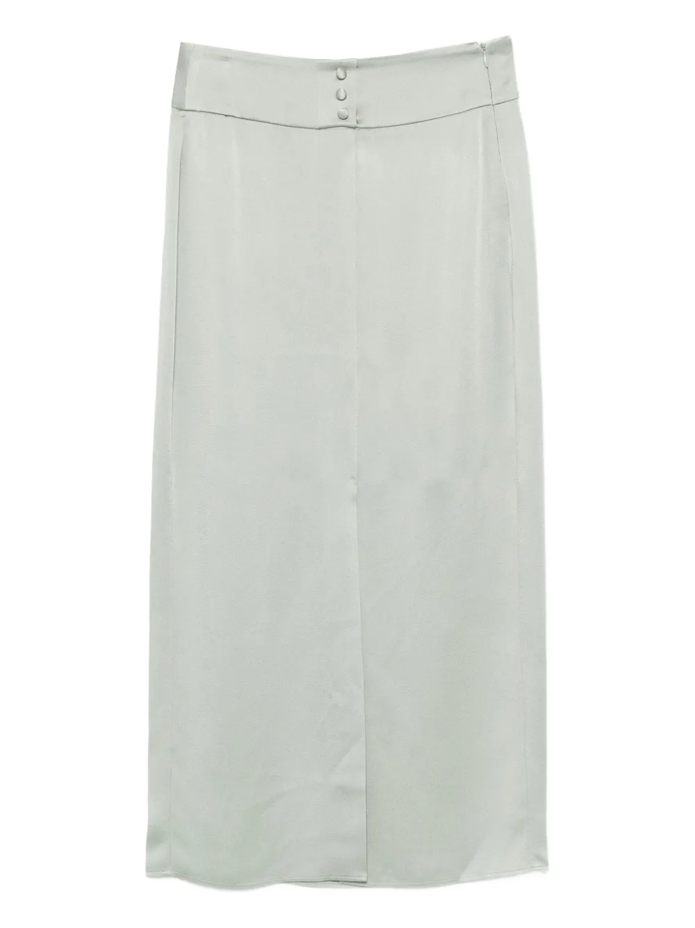 Forte Straight midi-rok Groen