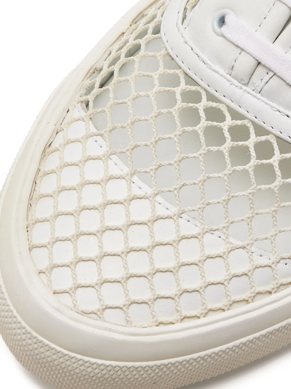 Aquazzura Sneakers met mesh vlak Wit