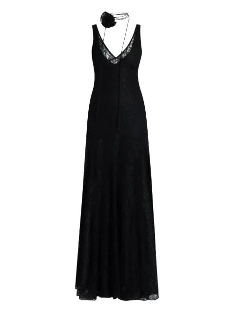 De La Vali vestido con cuello en V