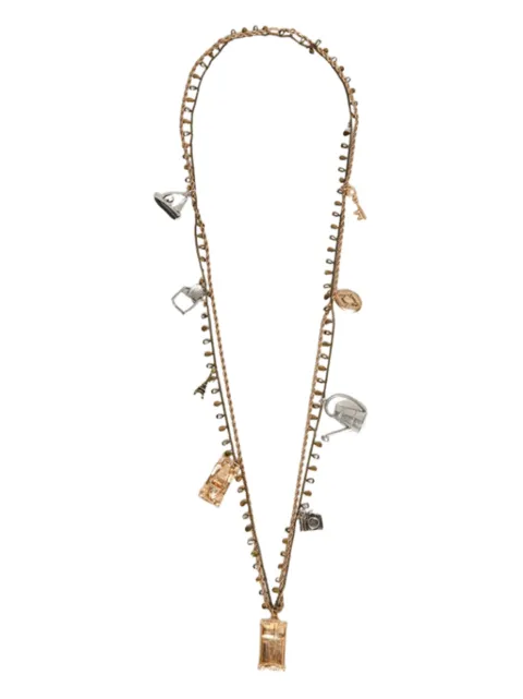 Weekend Max Mara charm-embellished layered necklace