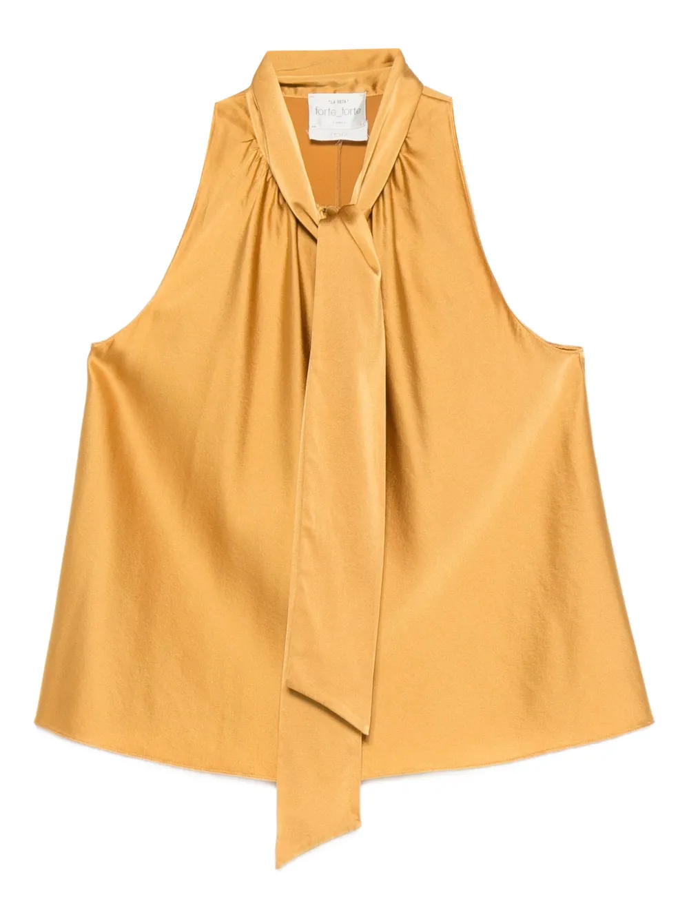 bow-tie satin top
