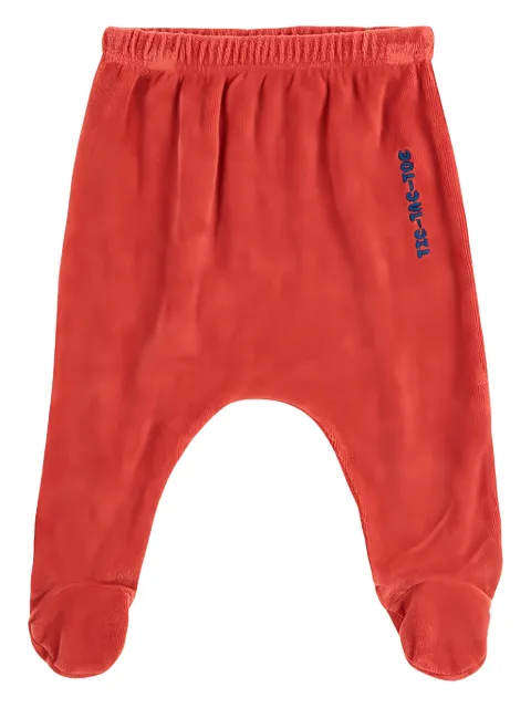 Bobo Choses Tic Tac Toe footed leggings