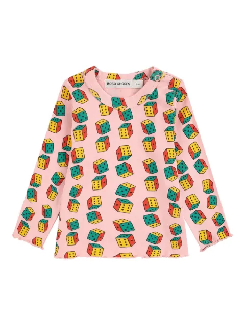 Bobo Choses t-shirt à imprimé dé