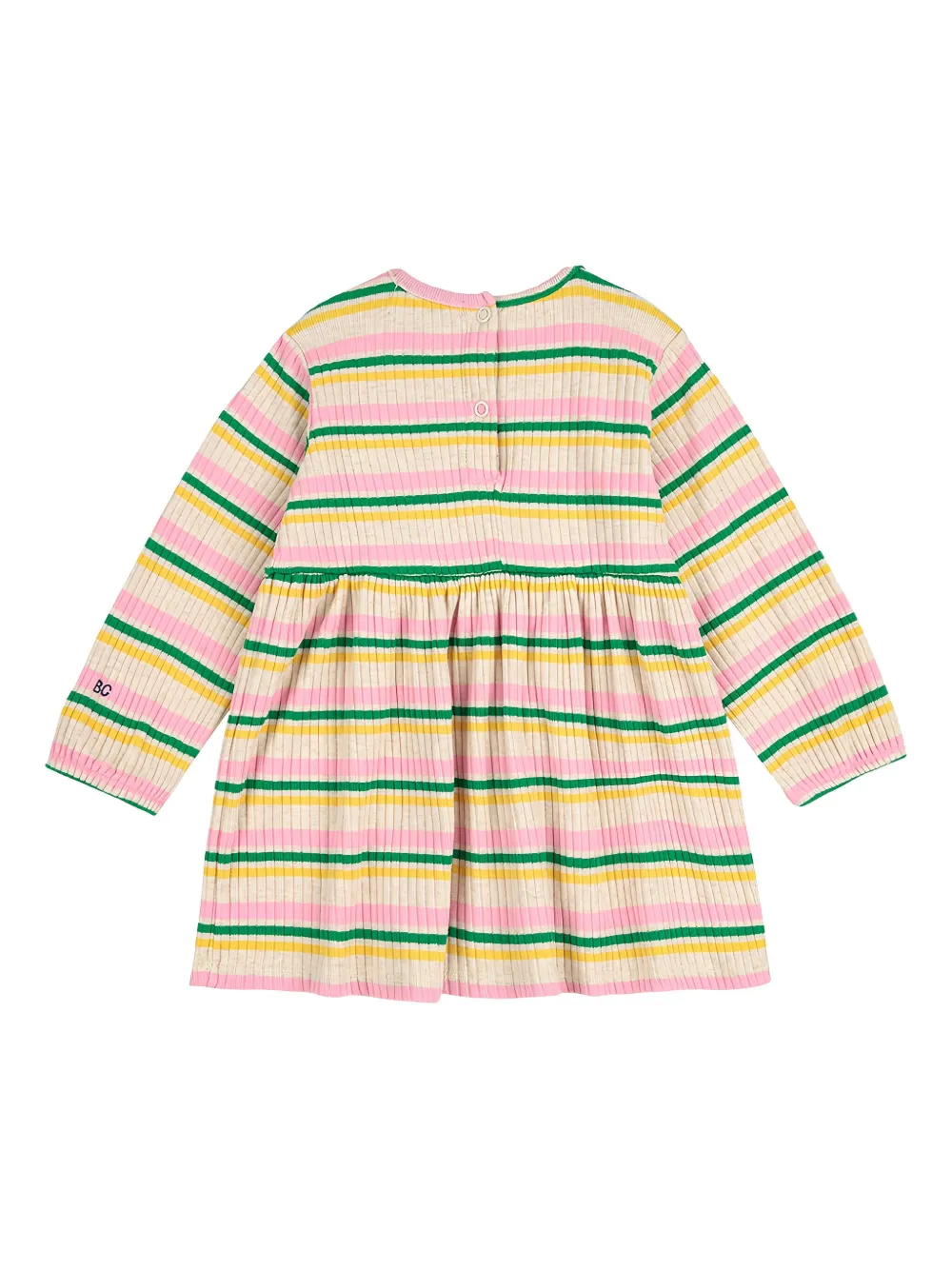 Bobo Choses striped dress - Roze