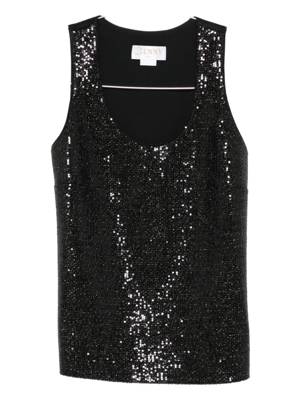 Genny Top Black In Black