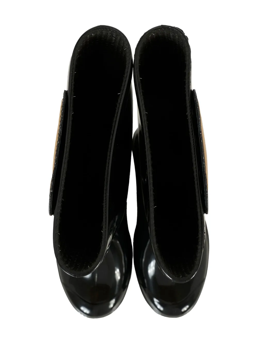 Moschino Kids teddy-motif rain boots Black