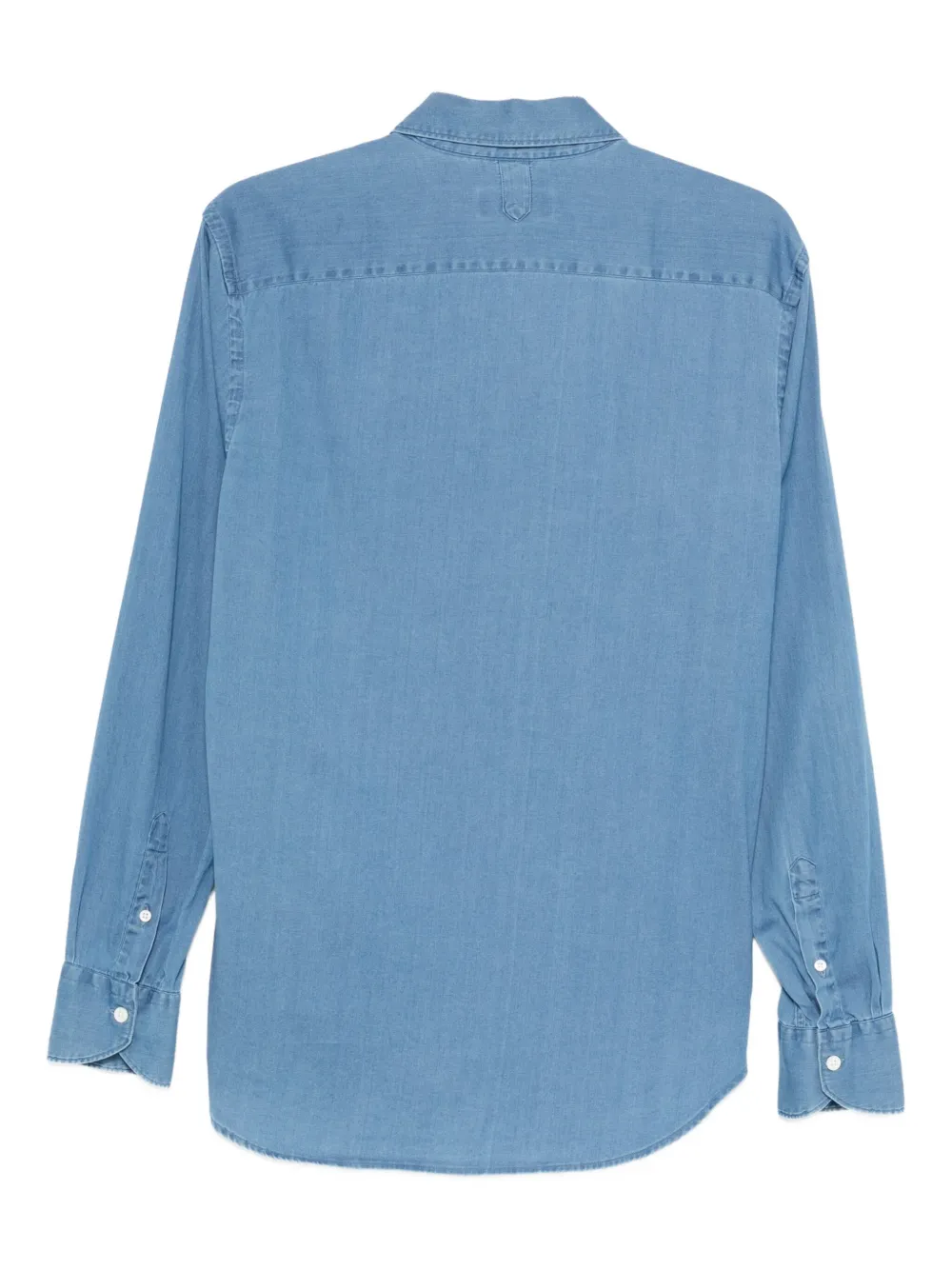 Canali Denim overhemd - Blauw