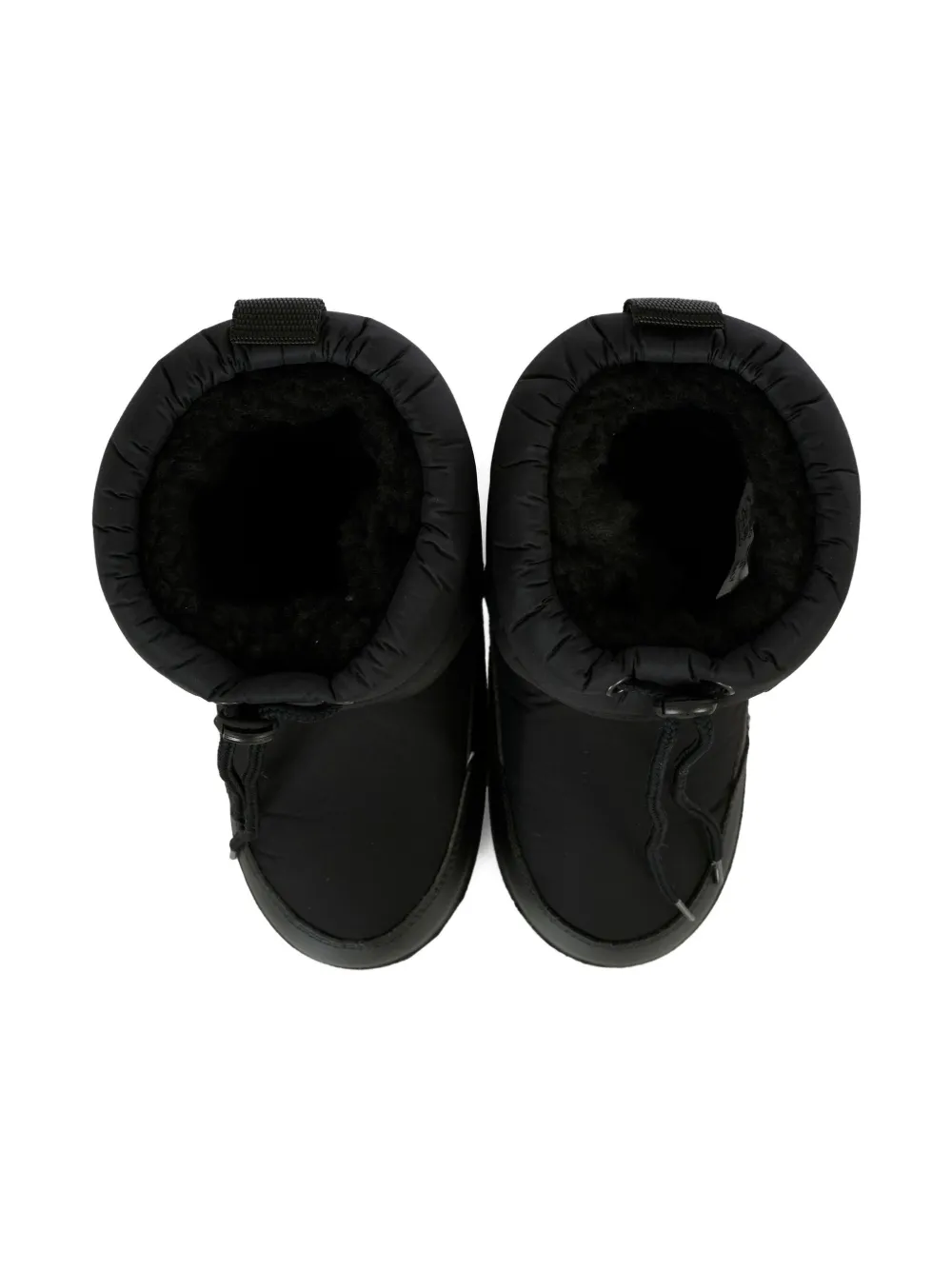 Moschino Kids teddy-motif snow boots Black