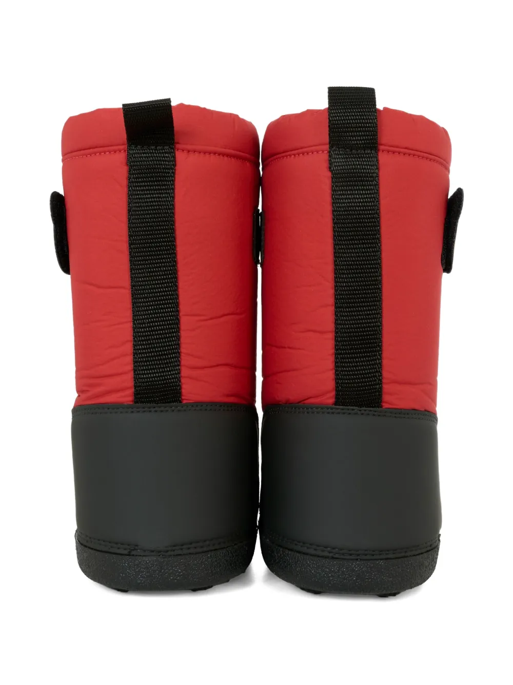 Moschino Kids teddy-motif snow boots Red