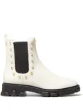 Michael Michael Kors stud-embellished chelsea boots - White