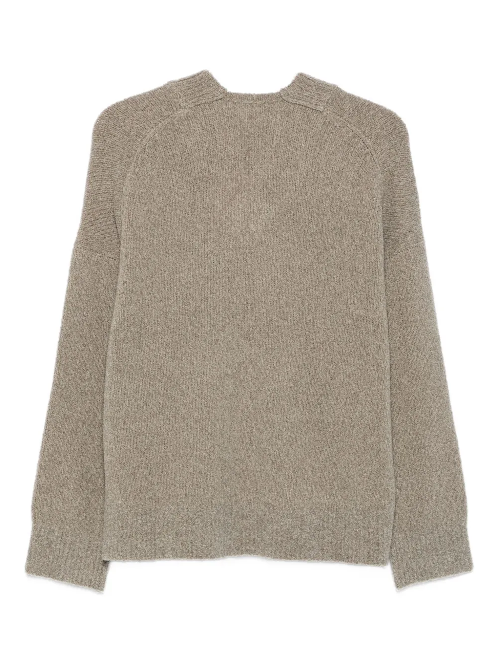 Christian Wijnants Kianez V-neck Boxy Sweater In Neutral