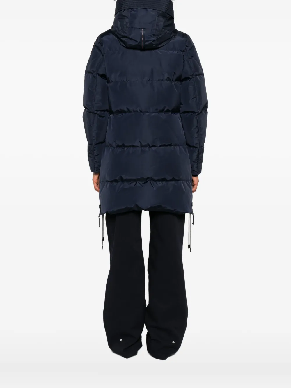 Parajumpers Long Bear gewatteerde jas met capuchon Blauw