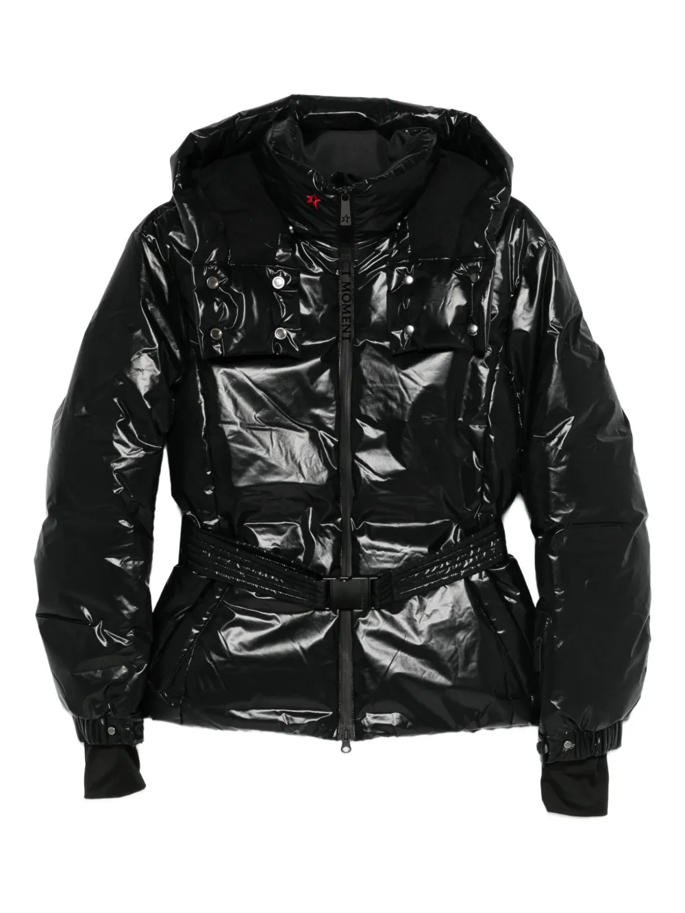 Perfect Moment chamarra bomber con capucha | negro | Image 1