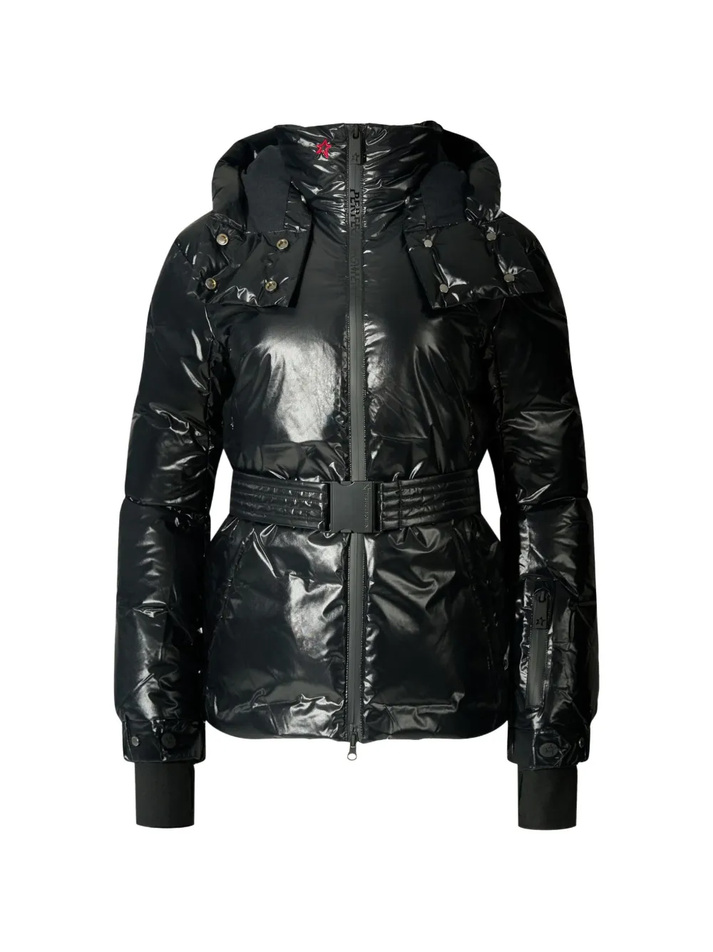 Perfect Moment hooded bomber jacket - Nero