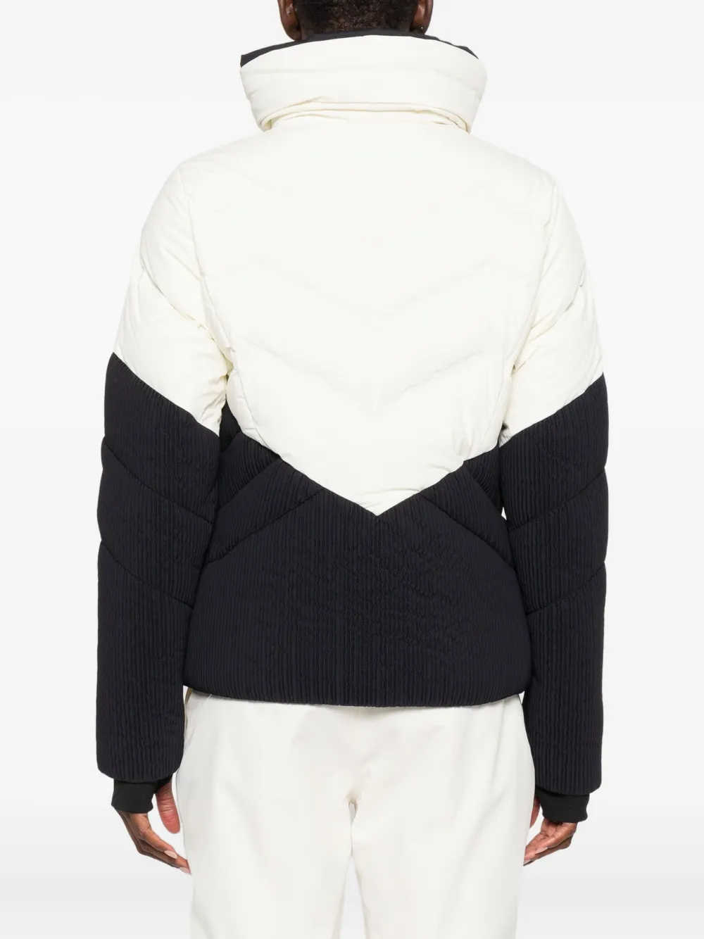 Perfect Moment Zip-up Bomber Jacket In Black