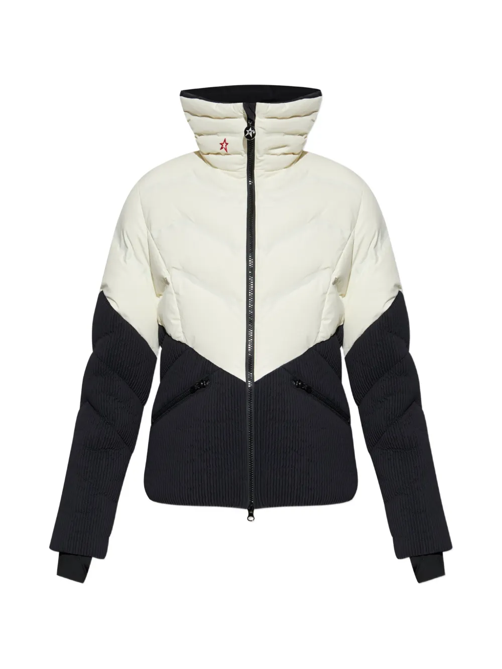Perfect Moment zip-up bomber jacket - Bianco